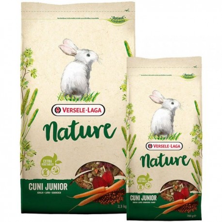 Mixtura Versele-Laga Cuni Nature Junior para Conejos Jóvenes